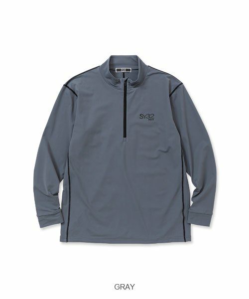 Poro衬衫SY32绝对Eswisarty绝对日本真实的2023年秋季 /冬季新高尔夫服装