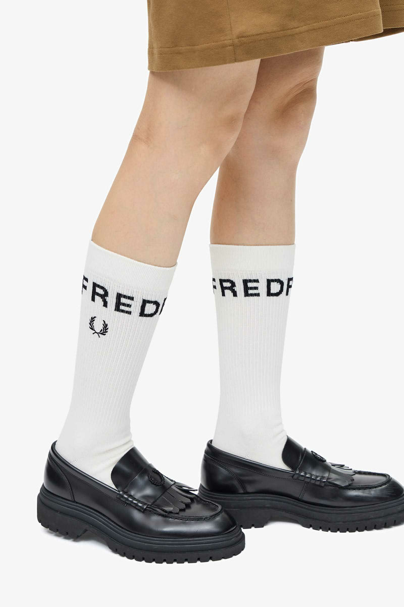 Socks Fred Perry Fred Perry Japan Genuine 2023 Fall / Winter New