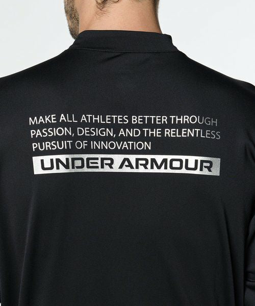 High Neck Shirt Under Armor Golf Under Armor Golf Japan Genuine 2023 Fall / Winter New Golf Wear