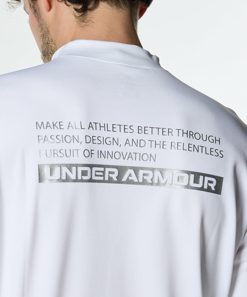 高脖子衬衫Under Armour高尔夫Under Armour高尔夫日本真实2023年秋季 /冬季新高尔夫服装