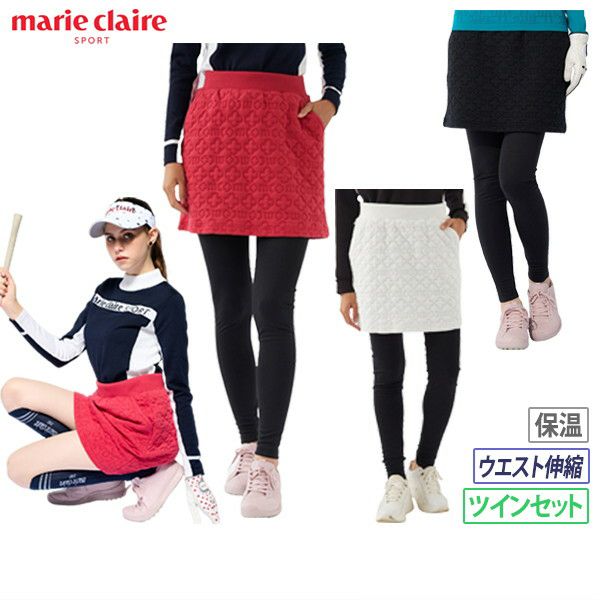 스커트 Maricrale Mari Claire Sport Marie Claire Sport 2023 가을 / 겨울 새 골프 착용