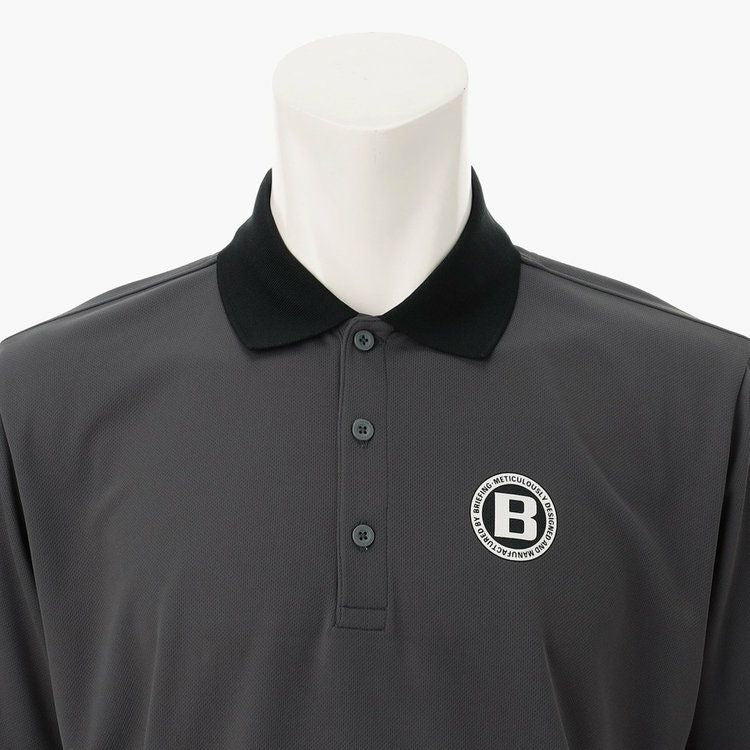 Polo Shirt Briefing Golf BRIEFING GOLF 2023 Fall / Winter New Golf Wear