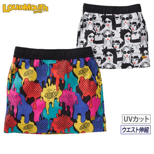 Skirt Loud Mouse Golf LOUDMOUTH GOLF Japan Genuine Japan Standard 2023 Fall / Winter New Golf Wear