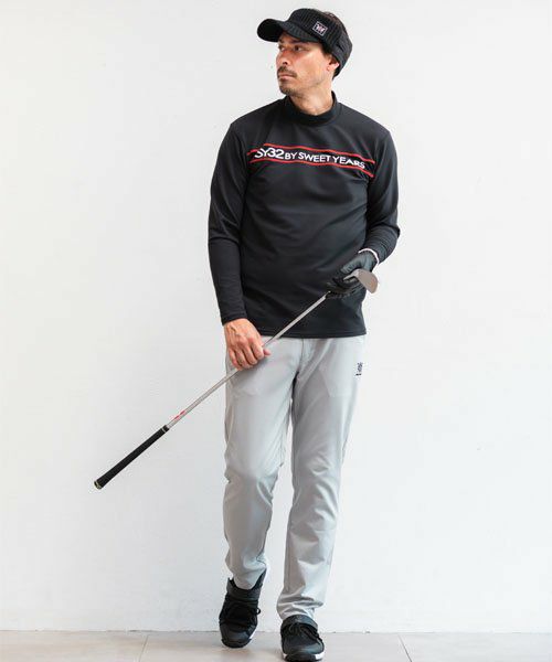 High Neck Shirt SY32 by Sweet Years Golf Eswisarty by Sweet Eyears Golf Japan Genuine 2023 Fall / Winter New Golf Wear