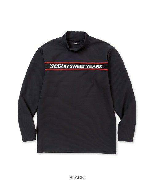 高脖子襯衫SY32，Sweet年高爾夫Eswisarty，Sweet Eyears Golf Japan Punine 2023秋季 /冬季新高爾夫服裝