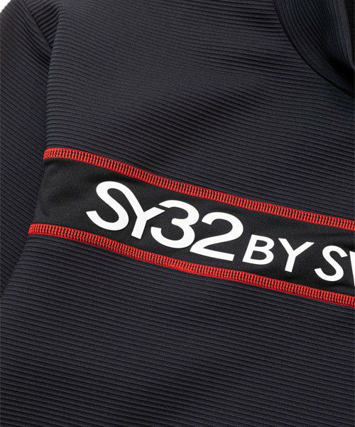 高脖子襯衫SY32，Sweet年高爾夫Eswisarty，Sweet Eyears Golf Japan Punine 2023秋季 /冬季新高爾夫服裝