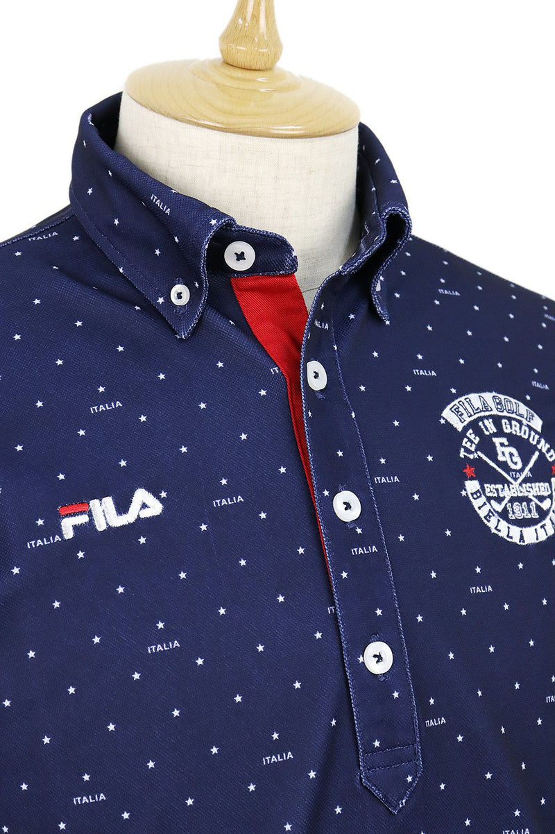 폴로 셔츠 Filagolf Fila Golf 2023 가을 / 겨울 새 골프 착용