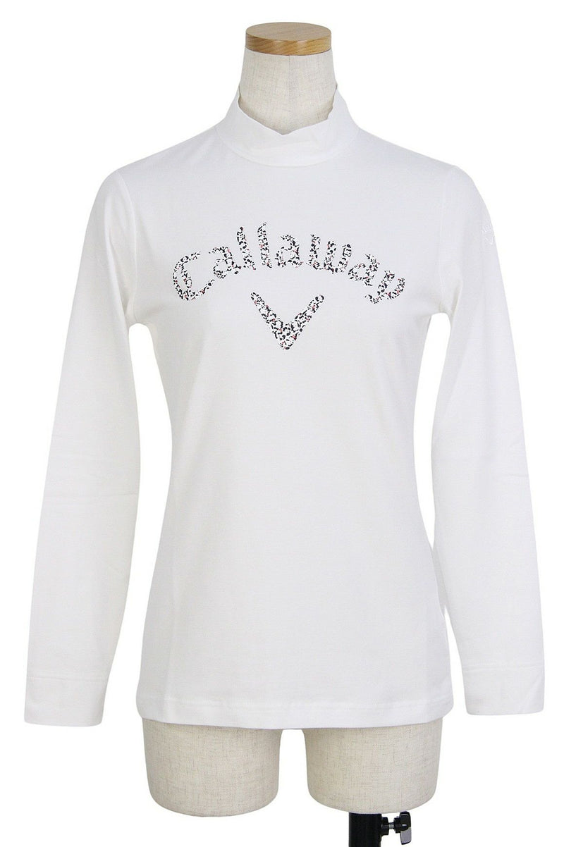 高脖子襯衫Callaway服裝Callaway高爾夫Callaway服裝2023新的秋季 /冬季高爾夫服裝