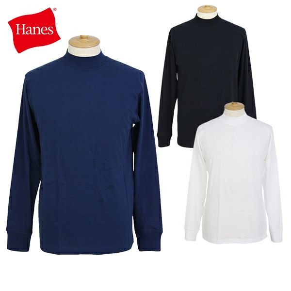 High Neck Shirt Hanez Hanes Japan Genuine 2023 Fall / Winter New