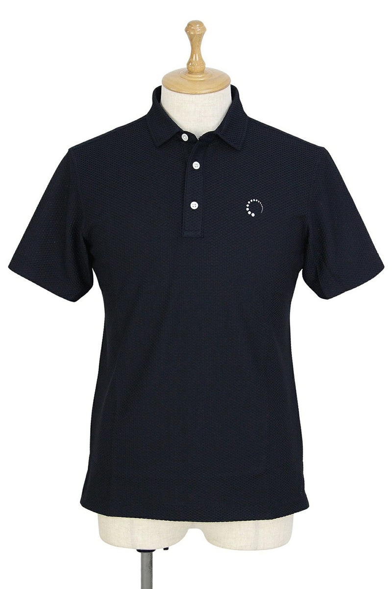Short -sleeved polo shirt Perfect tongue Perfect TAN 2023 Fall / Winter New Golf Wear