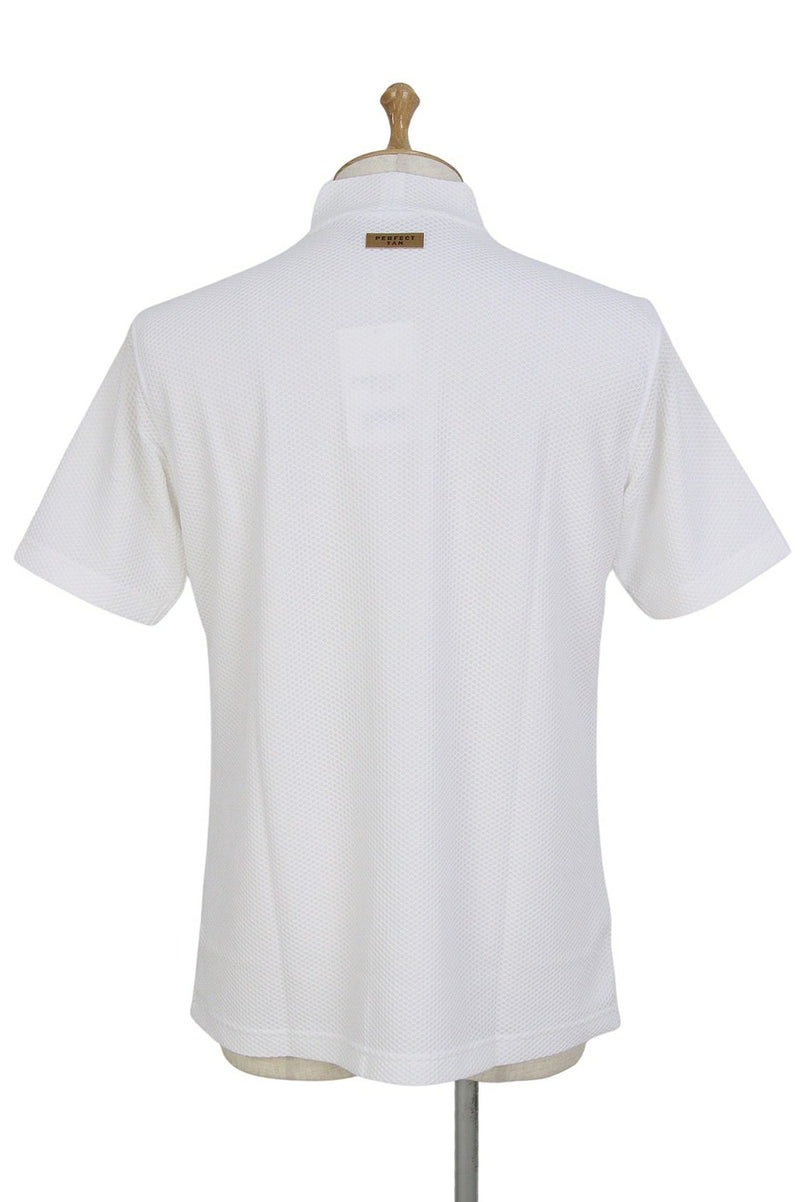 半袖ハイネックシャツ メンズ パーフェクトタン PERFECT TAN  ゴルフウェア
