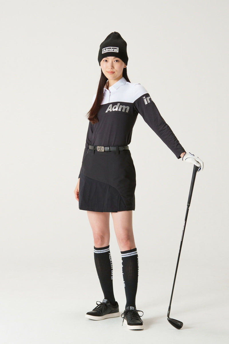 裙子上将高尔夫球场高尔夫高尔夫日本真实2023年秋季 /冬季新高尔夫服装