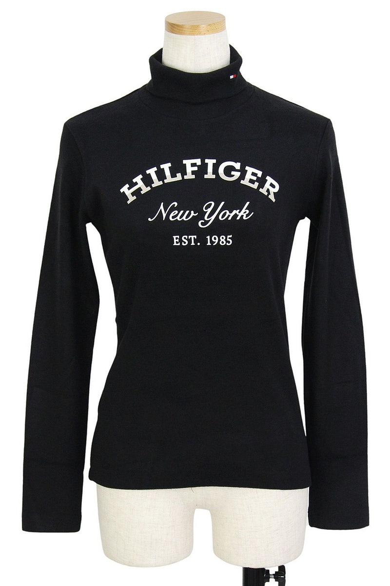 하이 넥 셔츠 Tommy Hilfiger 골프 Tommy Hilfiger 골프 일본 진짜 2023 가을 / 겨울 뉴 골프 착용