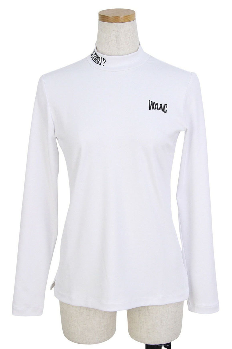 High Neck Shirt Wuck WAAC Japan Genuine 2023 Fall / Winter Golf Wear