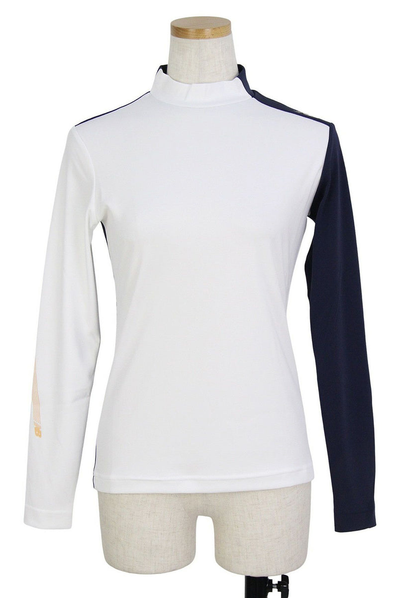 Long sleeve high -neck shirt New Balance Golf 2023 Fall / Winter New Golf wear