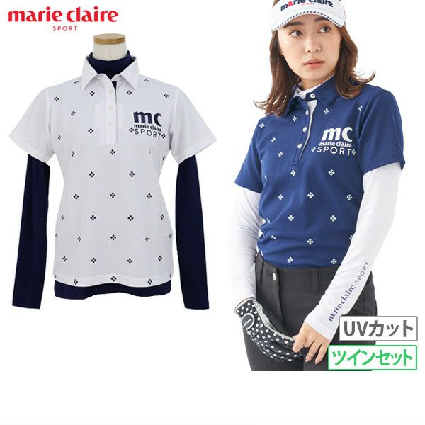 Polo衫&高领衬衫 Marie Claire 玛丽克莱尔运动 玛丽克莱尔运动 2023秋冬新款 高尔夫服装