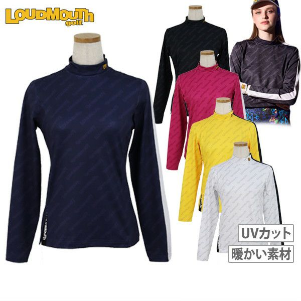 高领衬衫 Loud Mouth Golf LOUDMOUTH GOLF 日本正品日标 2023 秋冬新款高尔夫服装