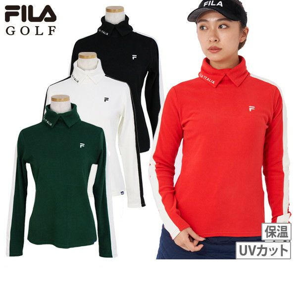 긴 소매 하이 넥 셔츠 휠라 골프 FILA GOLF2023 가을 겨울 신작 골프 웨어