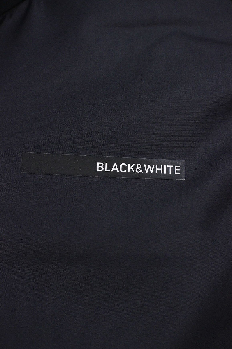 ベスト メンズ ブラック＆ホワイト ホワイトライン Black＆White WHITE Line  ゴルフウェア