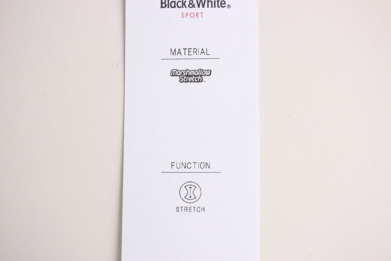 ブルゾン メンズ ブラック＆ホワイト ホワイトライン Black＆White WHITE Line  ゴルフウェア