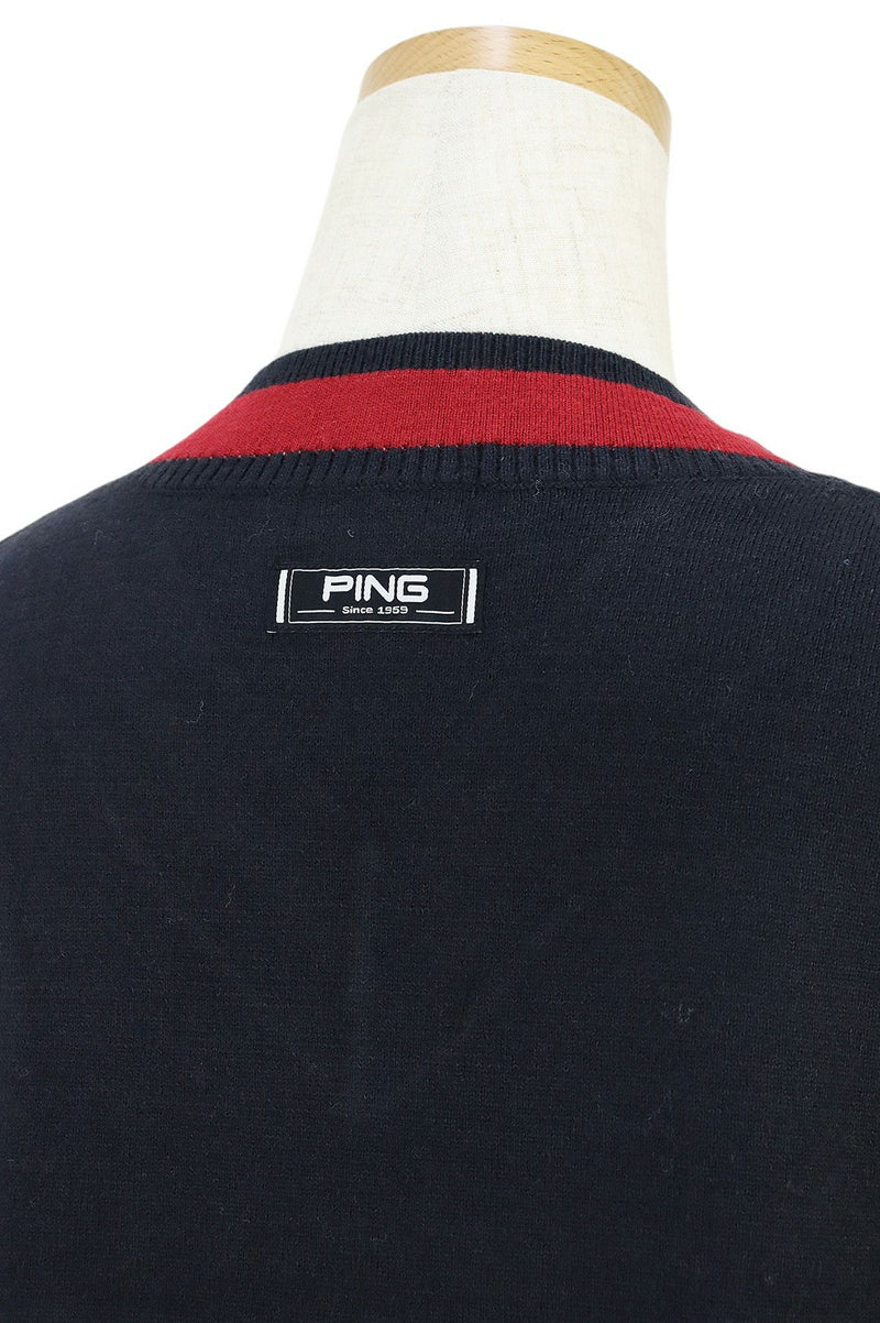 Knit Vest PING 2023 Autumn/Winter New Golf Wear