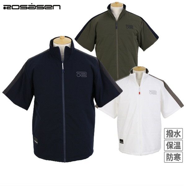 Short sleeve blouson ROSASEN 2023 Autumn/Winter New Golf Wear