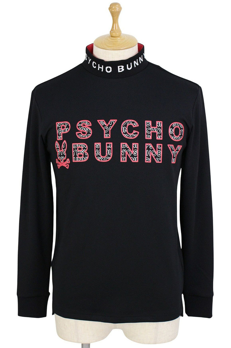 高领衬衫 Psycho Bunny 正品日本产品 2023 秋冬新款高尔夫服装