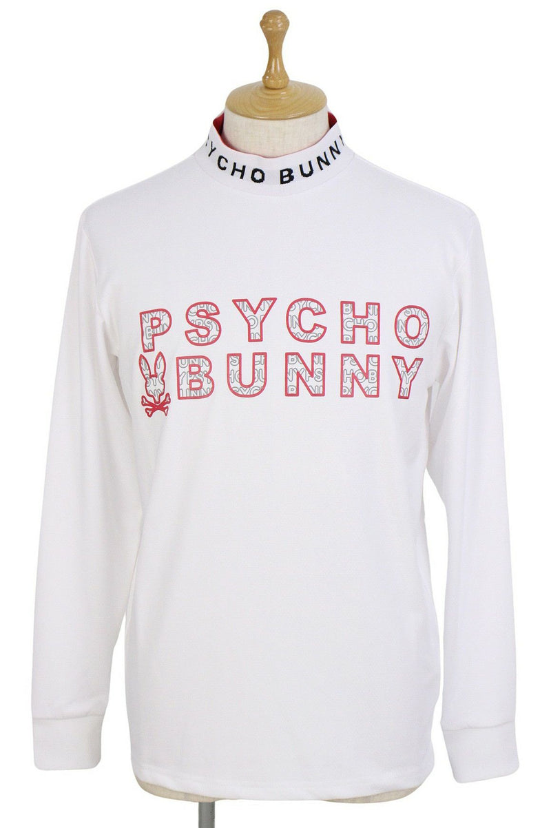 高领衬衫 Psycho Bunny 正品日本产品 2023 秋冬新款高尔夫服装
