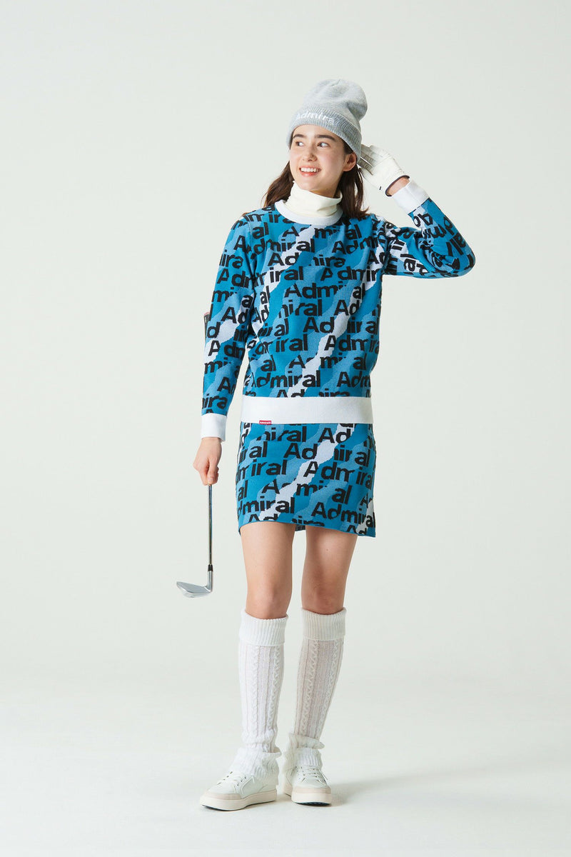 裙子阿德米拉高尔夫Admiral Golf日本正品2023秋冬新款高尔夫服装