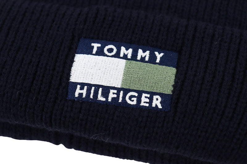 针织帽汤米希尔菲格高尔夫TOMMY HILFIGER GOLF日本正品2023秋冬新款高尔夫