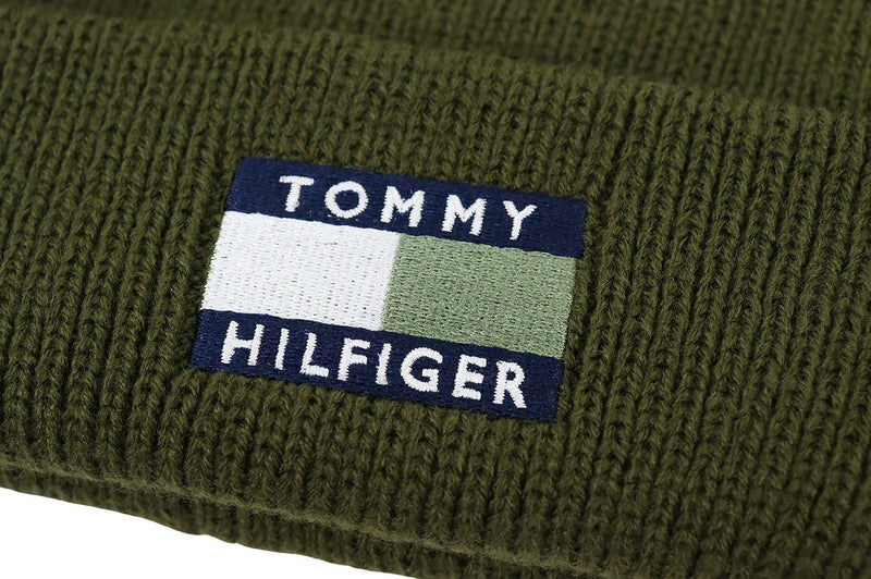 针织帽汤米希尔菲格高尔夫TOMMY HILFIGER GOLF日本正品2023秋冬新款高尔夫