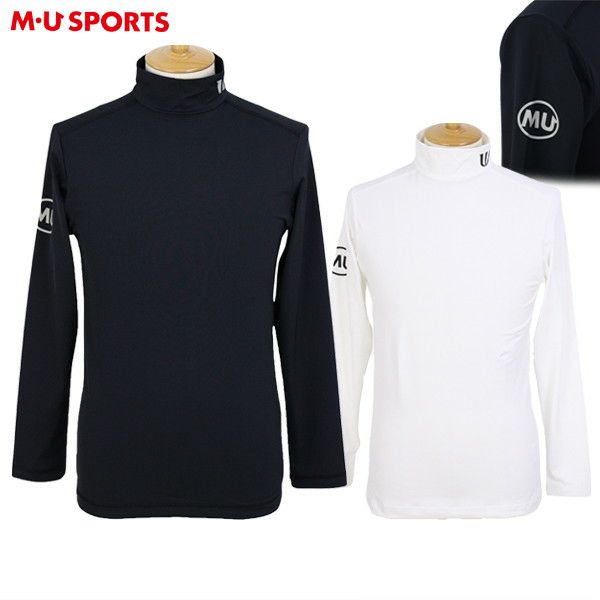 高領襯衫 MU Sports M.U SPORTS MUSPORTS 2023秋冬新款高爾夫服