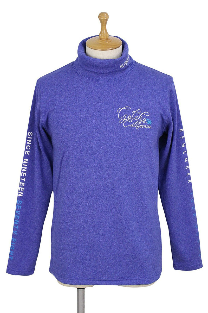 하이 넥 셔츠 개치 개가 바 골프 Gotcha Golf 2023 가을 / 겨울 새 골프 착용