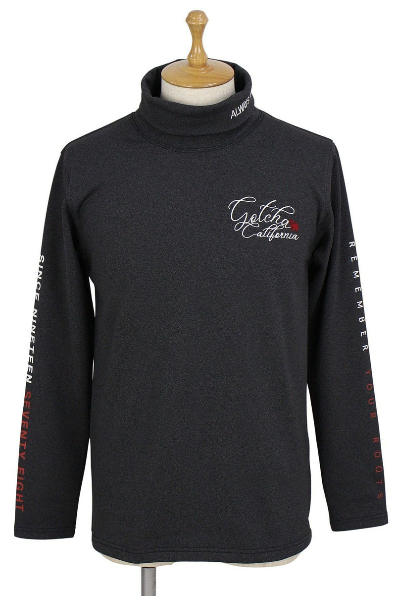 하이 넥 셔츠 개치 개가 바 골프 Gotcha Golf 2023 가을 / 겨울 새 골프 착용