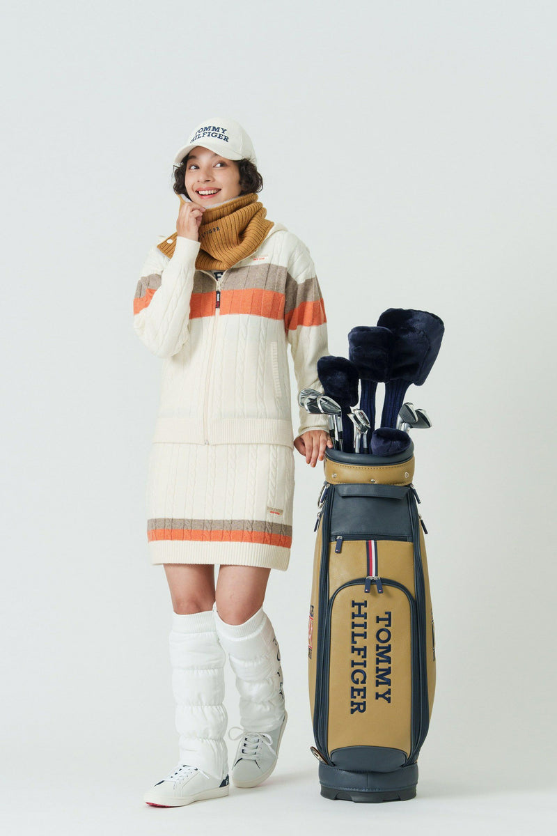 ニットブルゾン レディース トミー ヒルフィガー ゴルフ TOMMY HILFIGER GOLF 日本正規品  ゴルフウェア