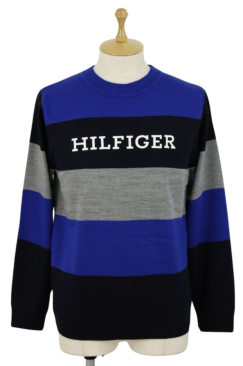 毛衣Tommy Hilfiger高爾夫Tommy Hilfiger高爾夫日本真實2023秋季 /冬季新高爾夫服裝