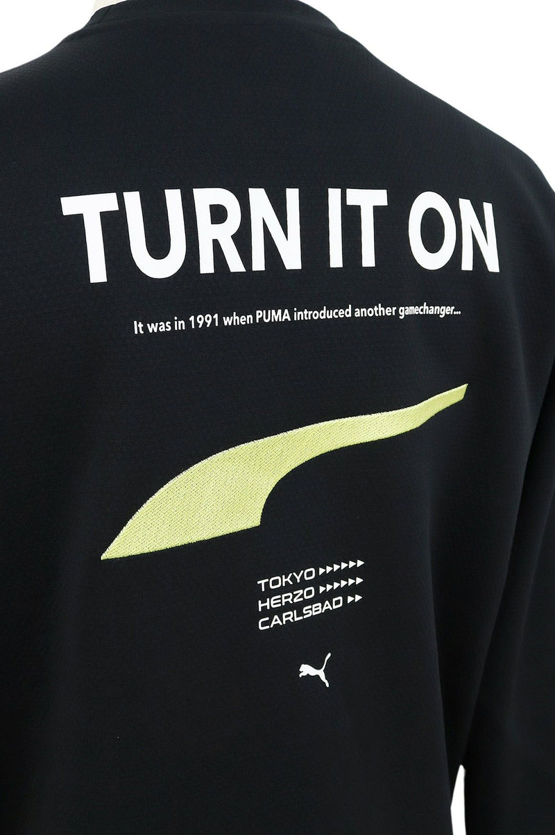 培训师PUMA高尔夫Puma高尔夫日本真正的日本标准2023秋冬新高尔夫服装