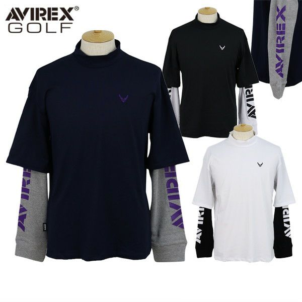 High Neck Shirt Avirex Golf Avirex Golf 2023 Fall / Winter New Golf wear