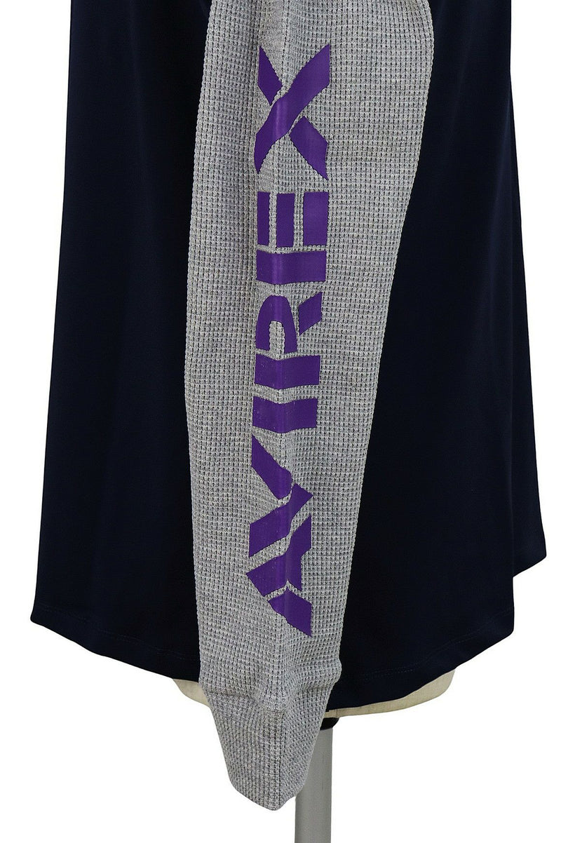 高颈衬衫Avirex高尔夫Avirex高尔夫2023秋季 /冬季新高尔夫服装