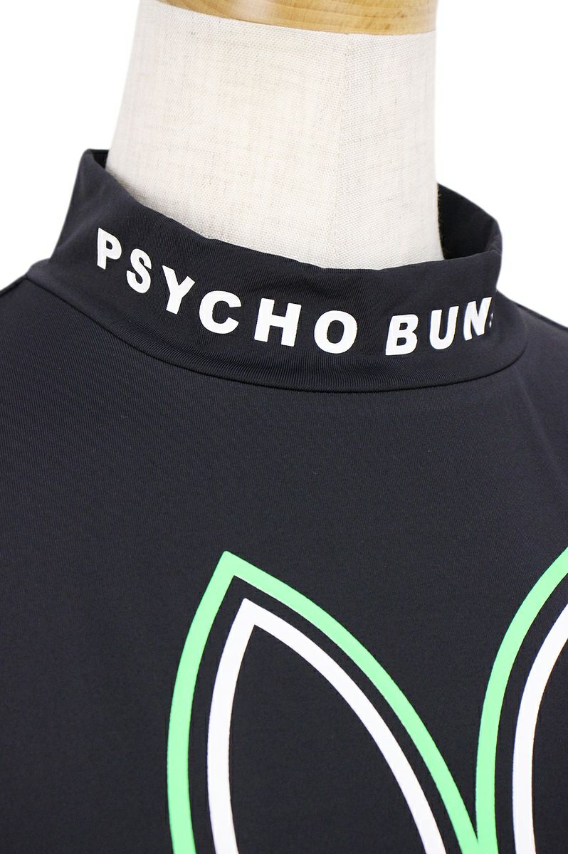 高脖子衬衫Psycho Bunny Japan Pureine 2023秋季 /冬季新高尔夫服装