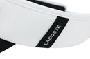 Sun Visor Lacoste Lacoste Japan Genuine 2023 Fall / Winter New Golf