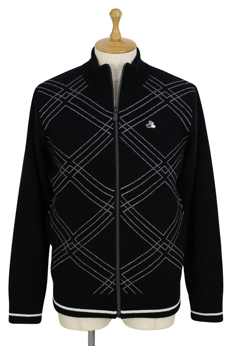 Blouson Black & White Black & White 2023 Fall / Winter New Golf Wear