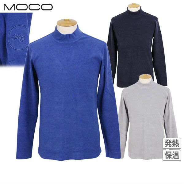 하이 넥 셔츠 moko moco stools stools 2023 가을 / 겨울 골프 착용