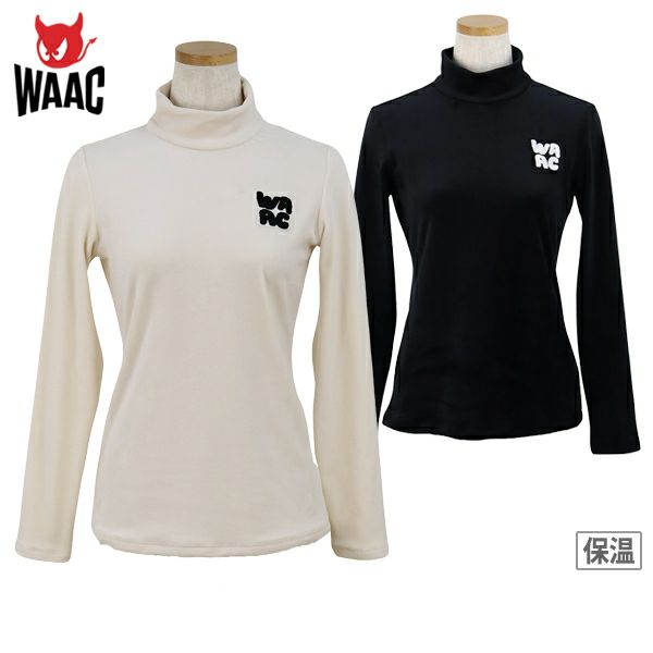 高脖子襯衫Wuck Waac Japan Pureine 2023秋季 /冬季高爾夫服裝