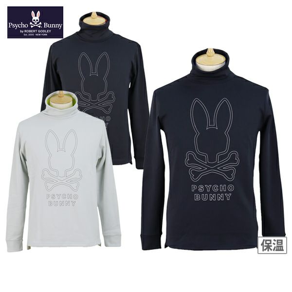 High Neck Shirt Psycho Bunny Japan Genuine 2023 Fall / Winter New Golf Wear
