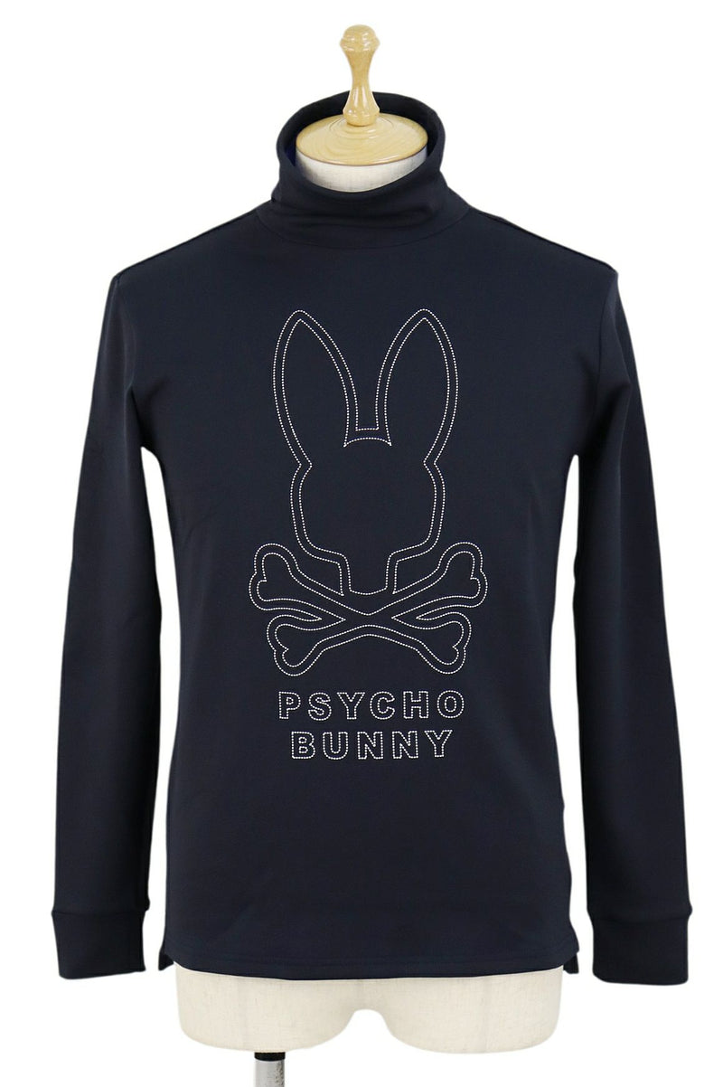 高脖子衬衫Psycho Bunny Japan Pureine 2023秋季 /冬季新高尔夫服装