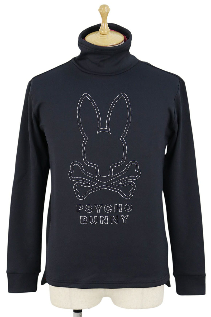高脖子襯衫Psycho Bunny Japan Pureine 2023秋季 /冬季新高爾夫服裝