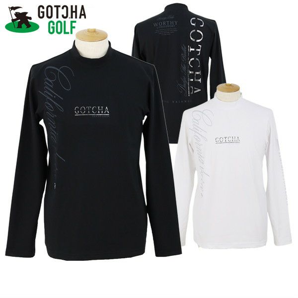 高頸襯衫男士Gatcha Gatcha高爾夫高爾夫高爾夫2024春季 /夏季新高爾夫服裝