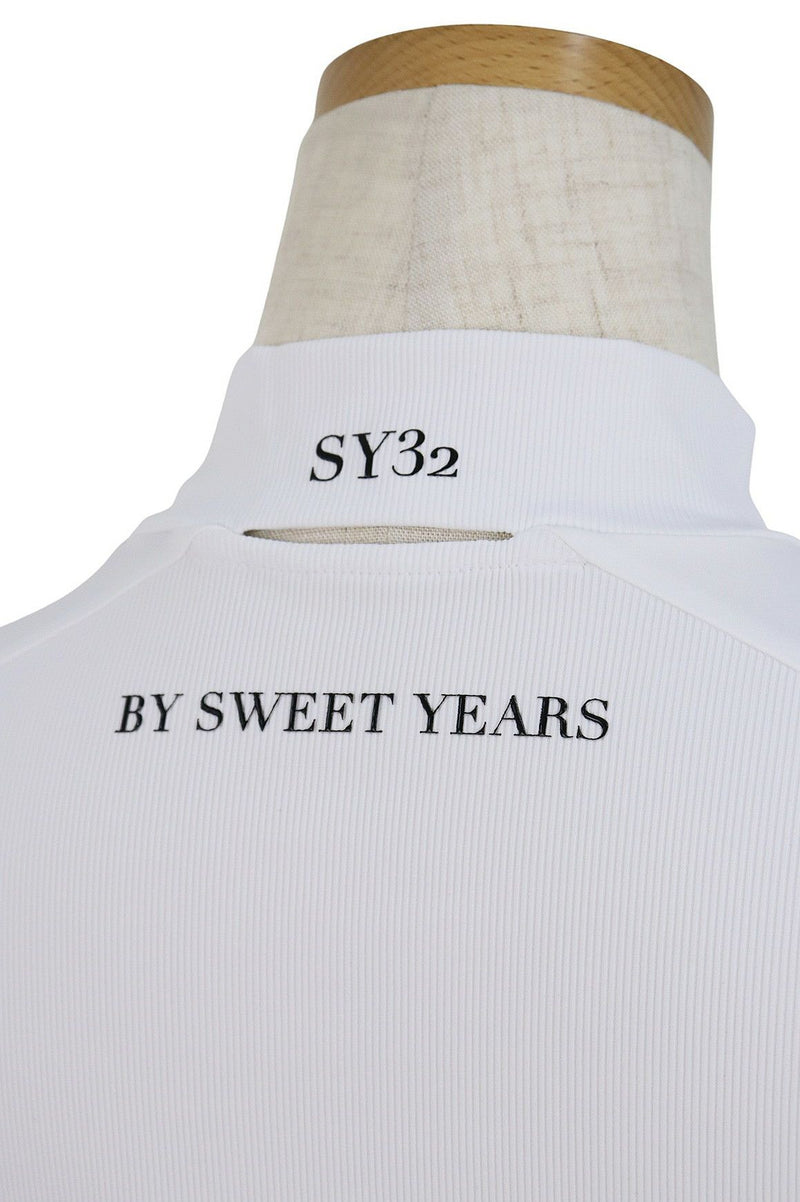 高脖子衬衫女士SY​​32，Sweet年高尔夫Eswisarty，Sweet Equity Golf Japan Japan Quanine 2024春季 /夏季新高尔夫服装