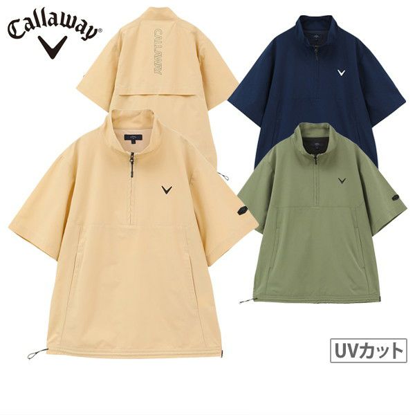 短 - 襯衫襯衫Blouson男士Callaway服裝Callaway服裝2024春季 /夏季新高爾夫服裝